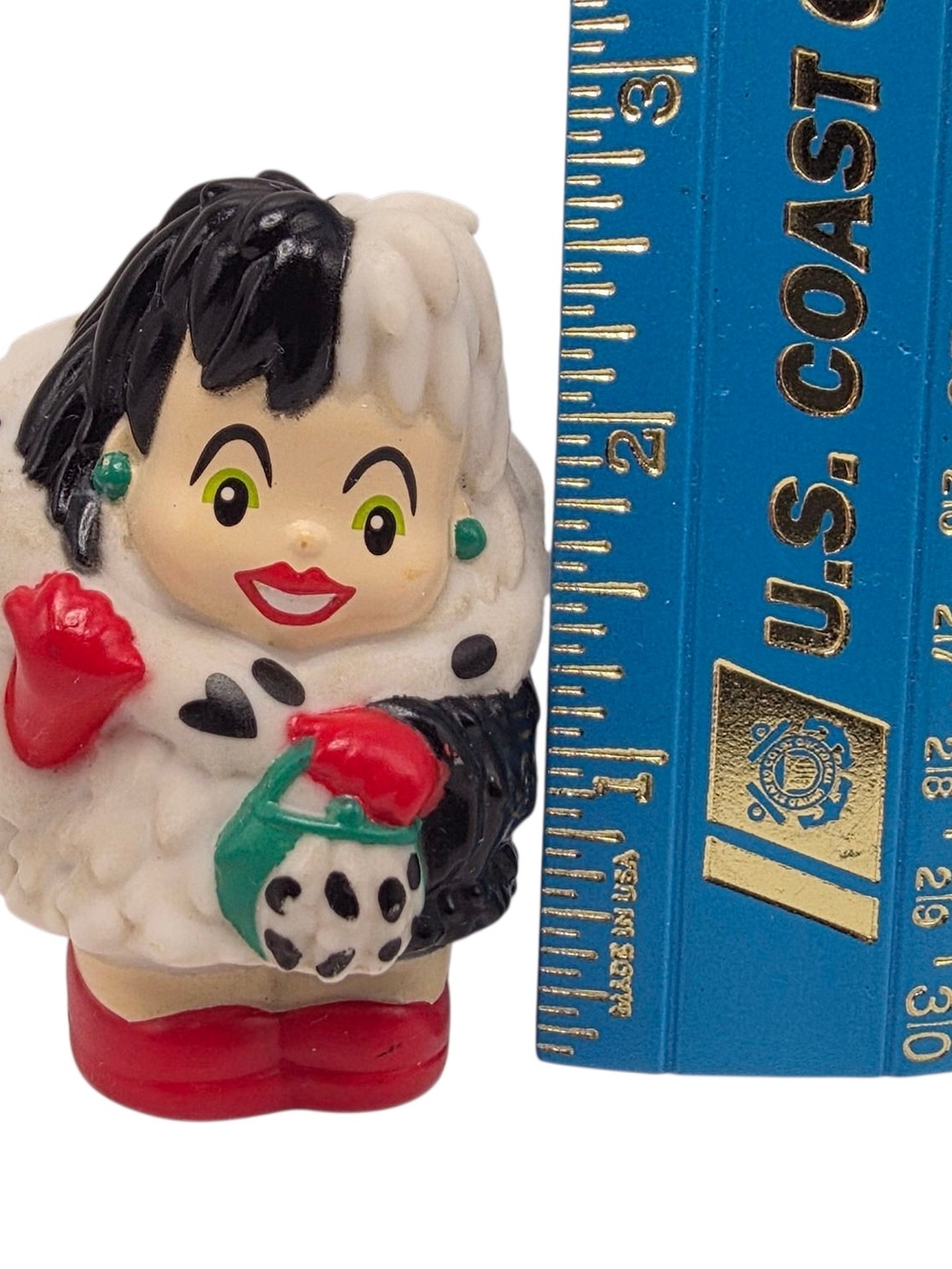 Fisher Price Little People CRUELLA DeVILLE 101 Dalmatians Disney Figure - Picture 7 of 7